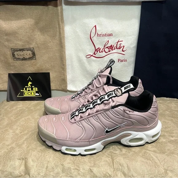 Nike Air Max Pink Athletic Shoes with Tuned Air Cushioning - Picture 1 of 7